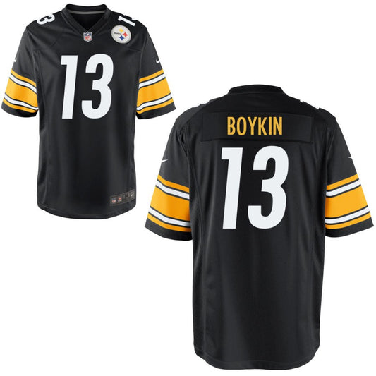 Miles Boykin Pittsburgh Steelers Nike Youth Game Jersey - Black