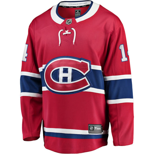 Men's Nick Suzuki Fanatics Canadiens Breakaway Jersey - Red