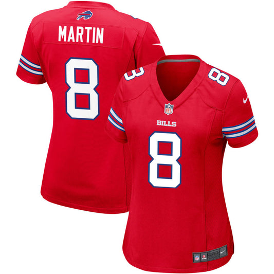 Sam Martin Buffalo Bills Nike Women's Alternate Game Jersey - Red