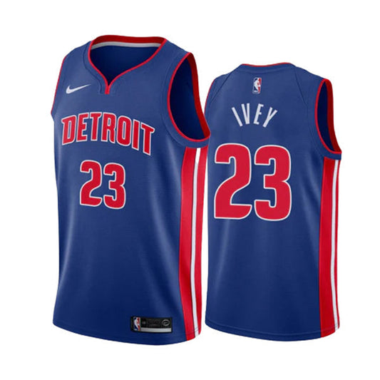 Youth Detroit Pistons Jaden Ivey Icon Edition Jersey - Blue