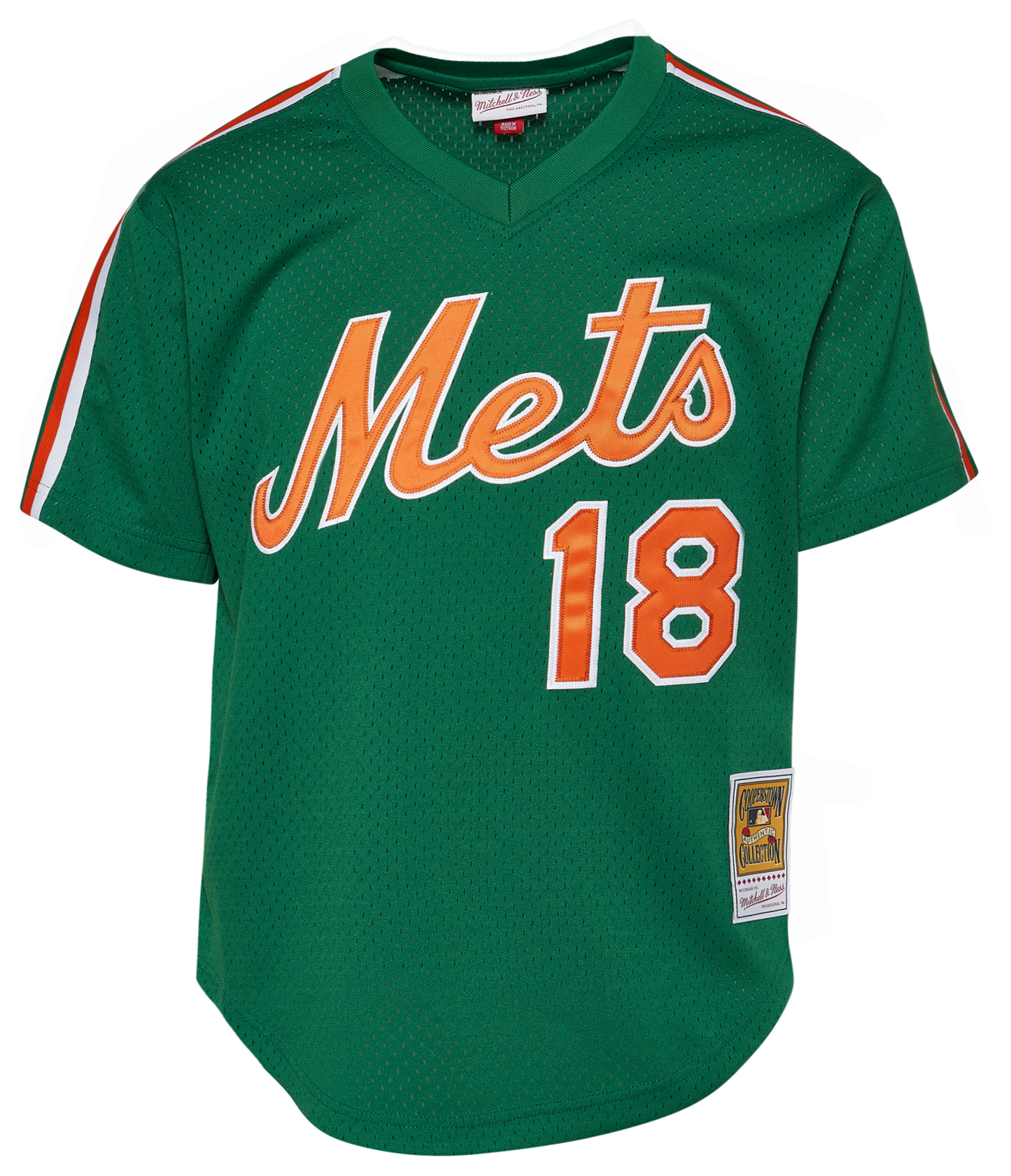 Men's  Mitchell & Ness Mets BP Pullover Jersey - Green