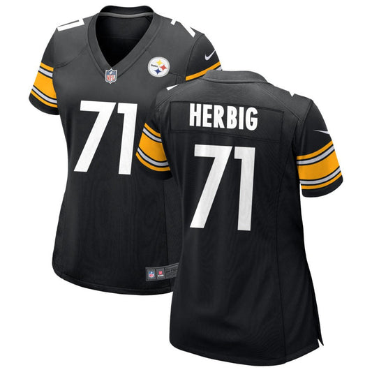 Nate Herbig Pittsburgh Steelers Nike Women's Game Jersey - Black