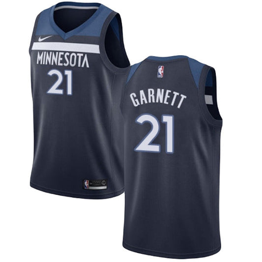 Men's Minnesota Timberwolves Kevin Garnett Icon Edition Jersey - Navy