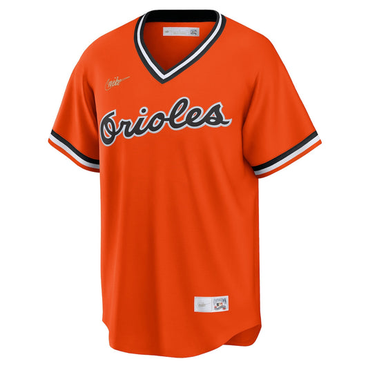 Men's  Nike Orioles Alternate Cooperstown Team Jersey - Orange