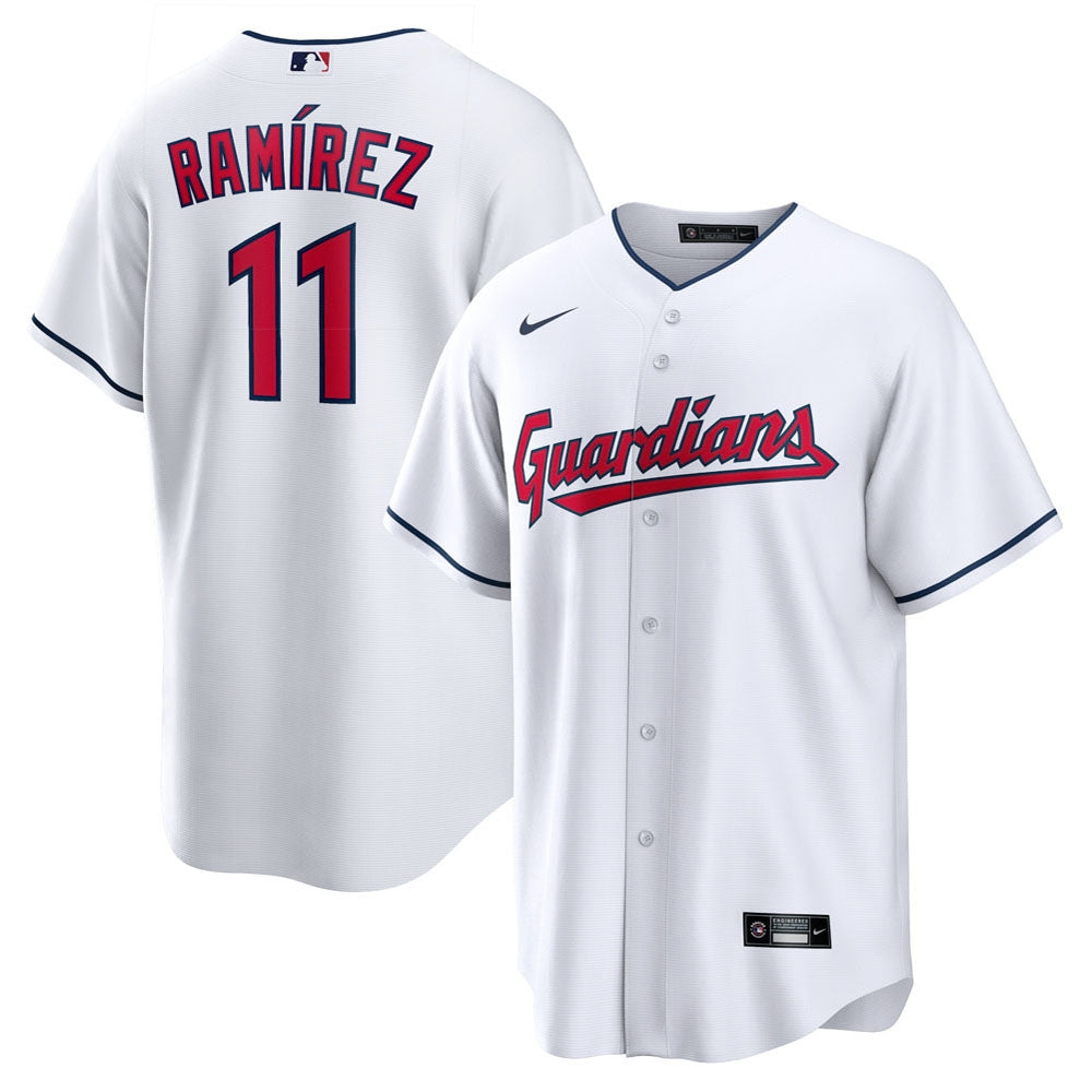 Men's Cleveland Guardians Jose Ramirez Player Jersey - White