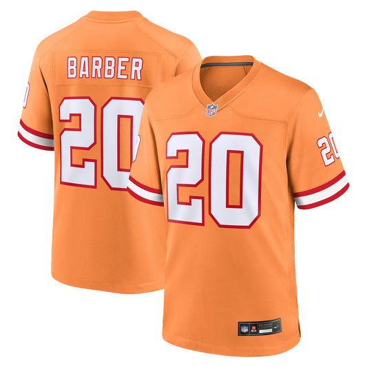 Ronde Barber Tampa Bay Buccaneers Nike Throwback Game Jersey - Orange