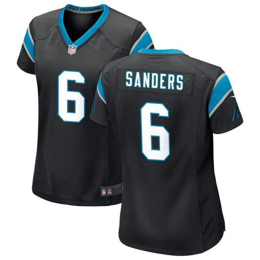 Miles Sanders Carolina Panthers Nike Women's Game Jersey - Black