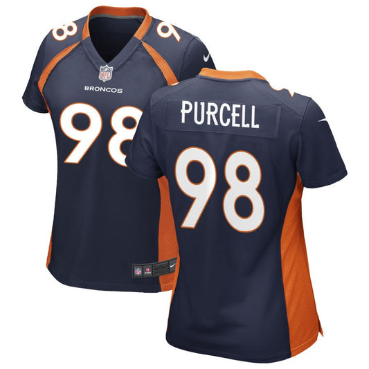 Mike Purcell Denver Broncos Nike Women's Alternate Game Jersey - Navy