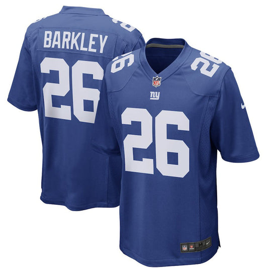 Men's New York Giants Saquon Barkley Royal Game Jersey