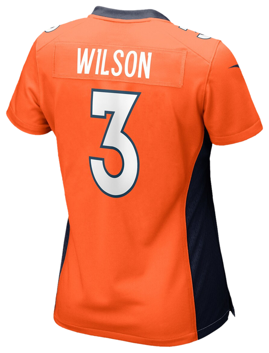 Women's Wilson Russell Nike Broncos Game Player Jersey - Orange