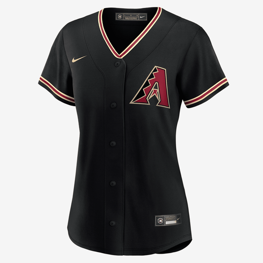 MLB Arizona Diamondbacks Women's Replica Baseball Jersey - Black