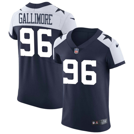 Neville Gallimore Dallas Cowboys Nike Alternate Vapor Elite Jersey - Navy