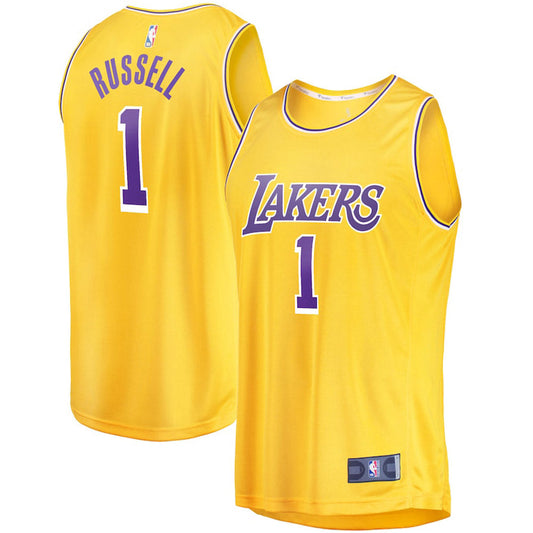 Youth Los Angeles Lakers D??Angelo Russell Icon Edition Jersey - Gold