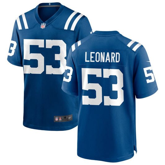 Shaquille Leonard Nike Indianapolis Colts Game Jersey - Royal