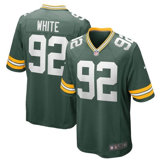 Men's Green Bay Packers Reggie White Retired Player Game Jersey Green