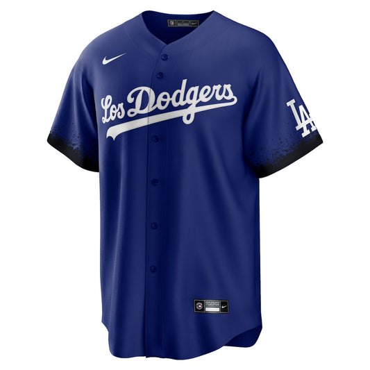 Men's  Nike Dodgers City Connect Replica Jersey - Blue