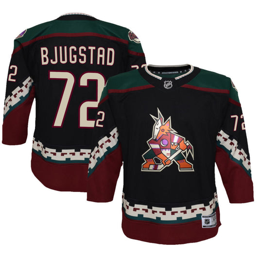 Nick Bjugstad Arizona Coyotes Youth 2021/22 Home Premier Jersey - Black