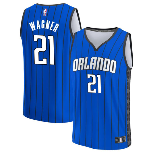 Moritz Wagner  Orlando Magic Fanatics Branded Fast Break Jersey - Blue - Statement Edition