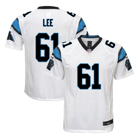 Ricky Lee  Carolina Panthers Nike Youth Game Jersey - White