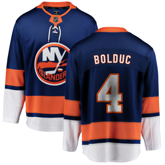 Samuel Bolduc New York Islanders Fanatics Branded Home Breakaway Jersey - Blue