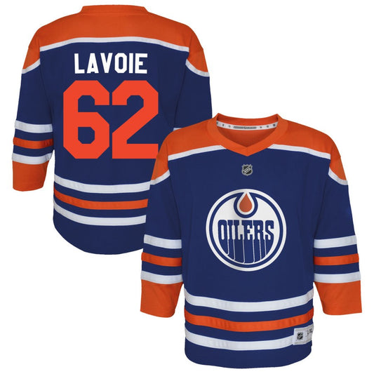 Raphael Lavoie Edmonton Oilers Youth Home Replica Jersey - Royal