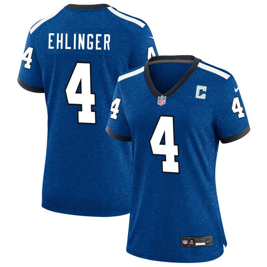 Sam Ehlinger Indianapolis Colts Nike Women's Indiana Nights Alternate Game Jersey - Royal