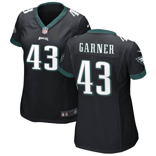 Mekhi Garner Philadelphia Eagles Nike Women's Alternate Game Jersey - Black