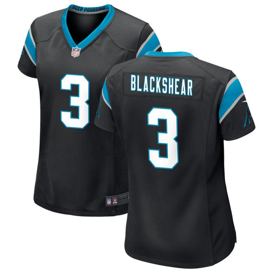 Raheem Blackshear Carolina Panthers Nike Women's Game Jersey - Black