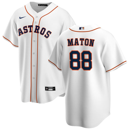 Phil Maton Houston Astros Nike Home Replica Jersey - White