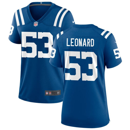 Shaquille Leonard Nike Indianapolis Colts Women's Game Jersey - Royal