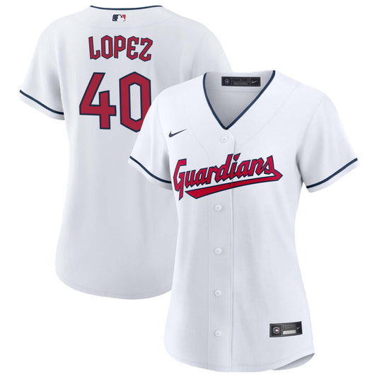 Reynaldo Lopez Cleveland Guardians Nike Women's Replica Jersey - White