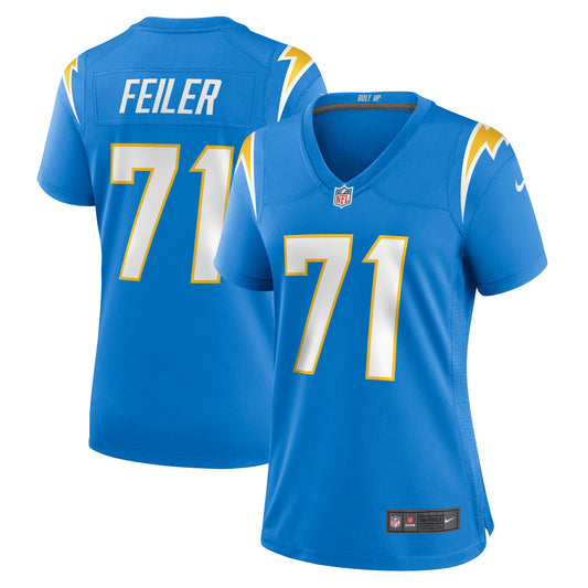 Matt Feiler Los Angeles Chargers Nike Women's Game Player Jersey - Powder Blue