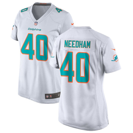 Nik Needham Miami Dolphins Nike Women's Jersey - White