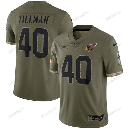 Pat Tillman Arizona Cardinals 2022 Salute To Service Retired Player Limited Jersey - Olive