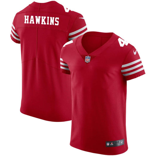 Tayler Hawkins San Francisco 49ers Nike Vapor Elite Jersey - Scarlet