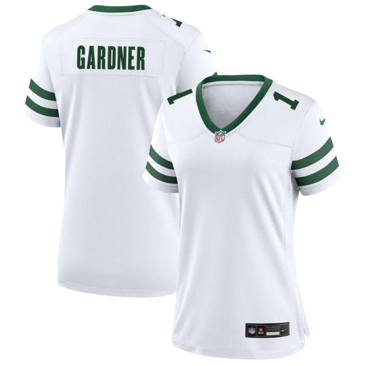 Sauce Gardner New York Jets Nike Women's Legacy Game Jersey - White