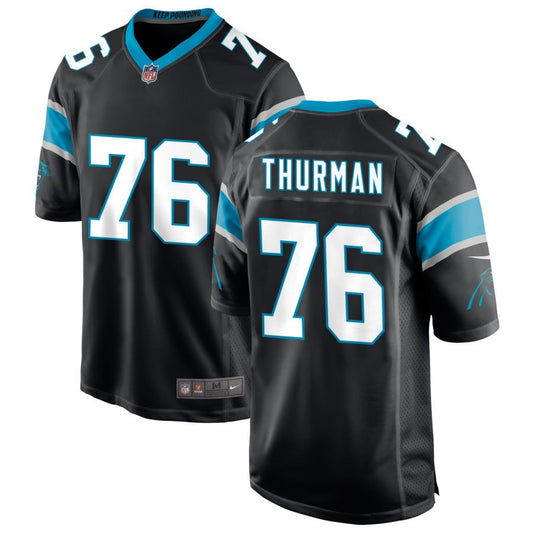 Nick Thurman Carolina Panthers Nike Game Jersey - Black