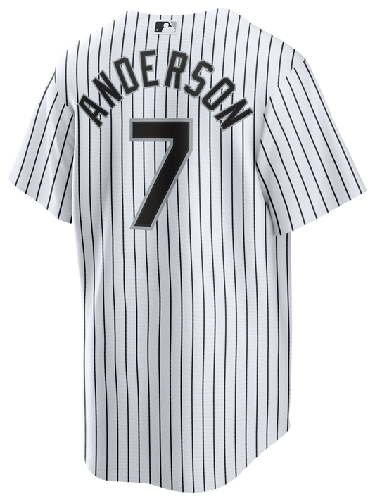 Men's Anderson Tim Nike White Sox Replica Player Jersey - White