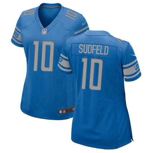 Nate Sudfeld Detroit Lions Nike Women's Game Jersey - Blue