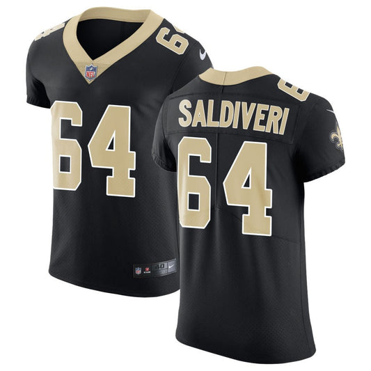 Nick Saldiveri New Orleans Saints Nike Vapor Untouchable Elite Jersey - Black