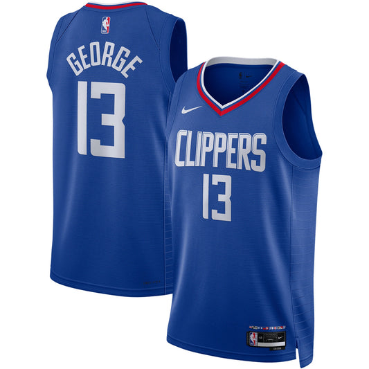 Paul George LA Clippers Nike Unisex Swingman Jersey - Association Edition - Royal