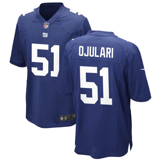 Azeez Ojulari New York Giants Nike Game Jersey - Royal