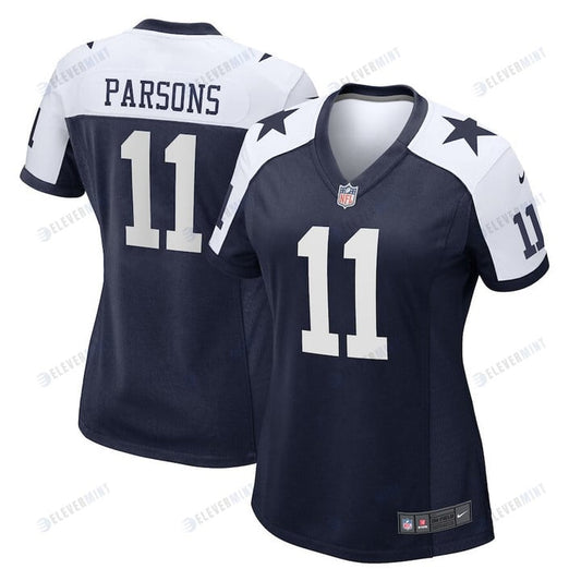 Micah Parsons 11 Dallas Cowboys Women's Alternate Game Jersey - Navy