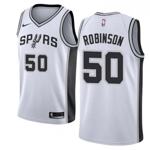 Men's San Antonio Spurs David Robinson Association Jersey - White