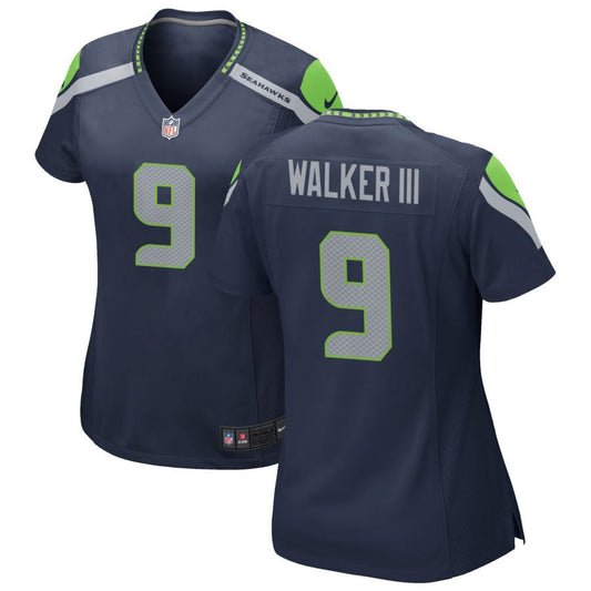 Kenneth Walker III Seattle Seahawks Nike Women's Game Jersey - College Navy