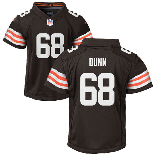 Michael Dunn Nike Cleveland Browns Youth Game Jersey - Brown