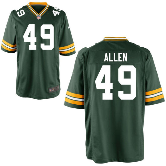 Austin Allen Green Bay Packers Nike Youth Game Jersey - Green