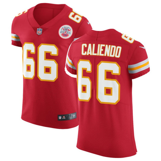 Mike Caliendo Kansas City Chiefs Nike Vapor Untouchable Elite Jersey - Red