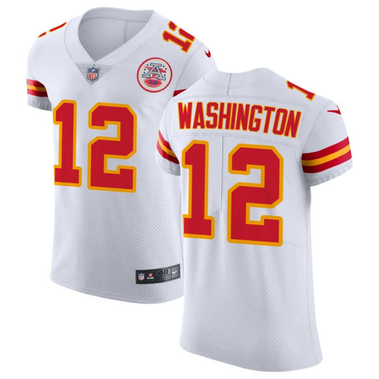 Montrell Washington Kansas City Chiefs Nike Vapor Untouchable Elite Jersey - White