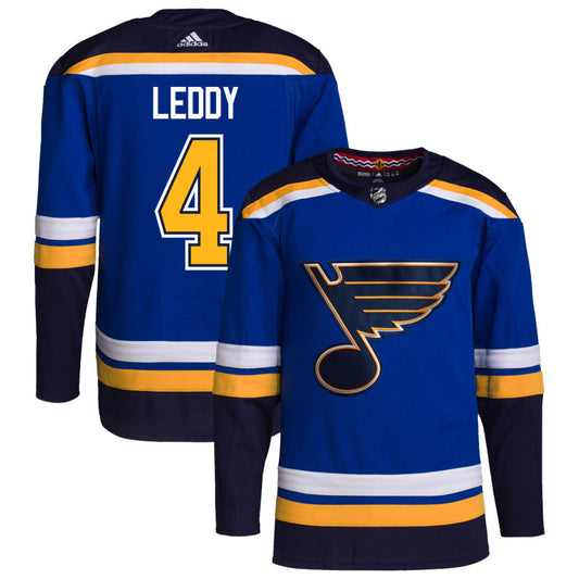 Nick Leddy St. Louis Blues adidas Home Authentic Pro Jersey - Royal